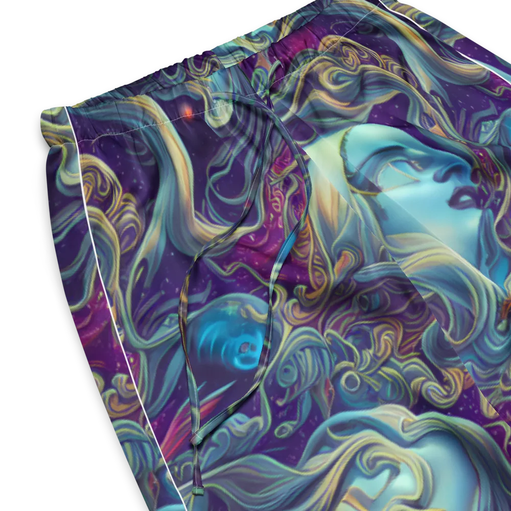 Stellar Waves on Women's Pajama Pants — Product details