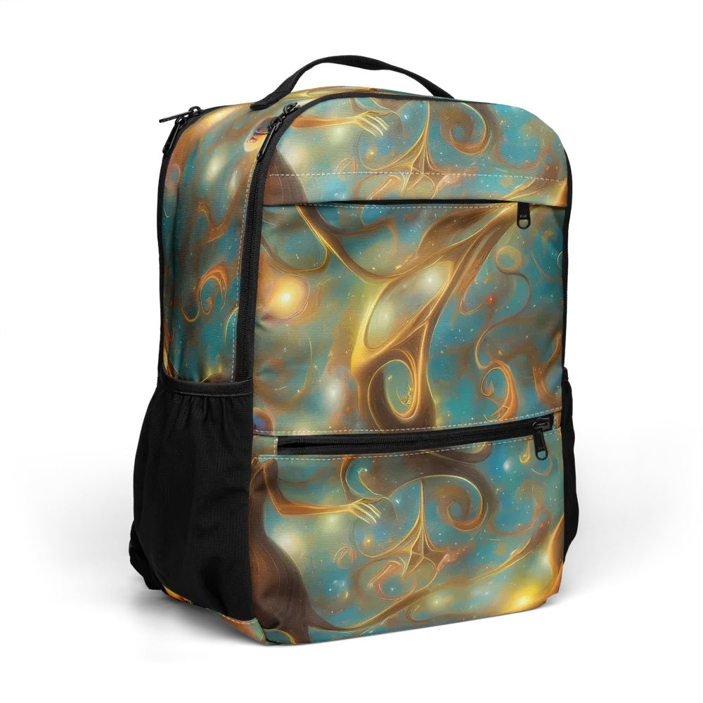 Starry Driftwood on Utility Backpack — Right Front