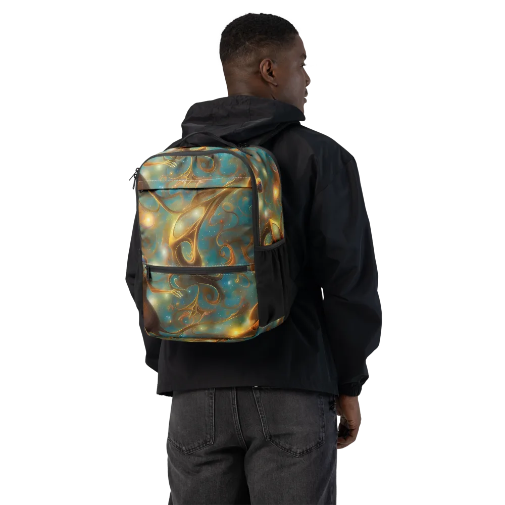 Starry Driftwood on Utility Backpack — Back