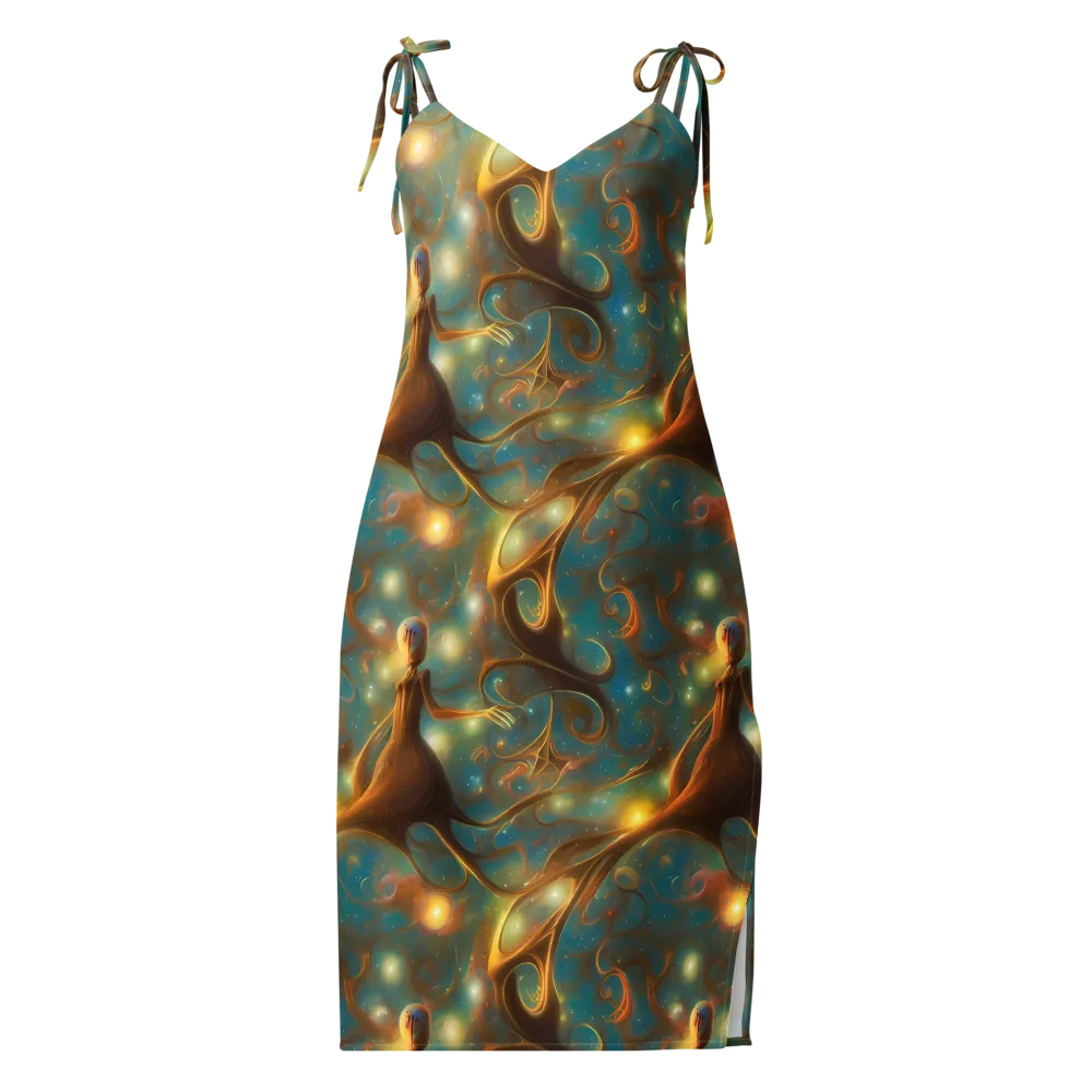 Starry Driftwood on Slip Dress — Front