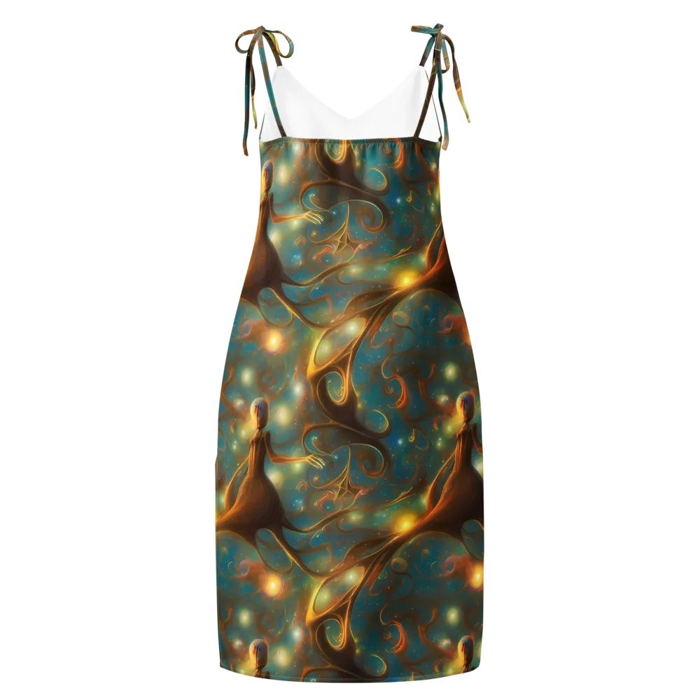 Starry Driftwood on Slip Dress — Back