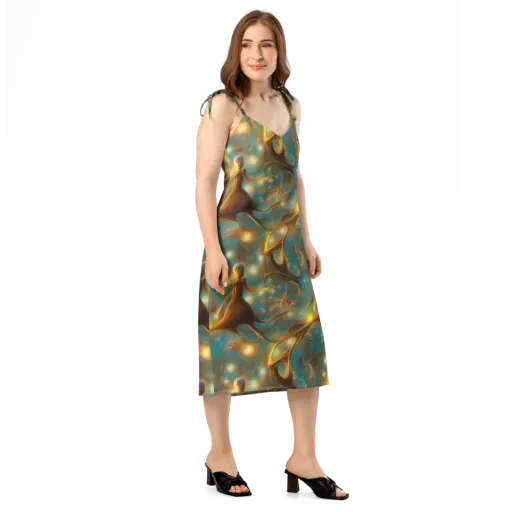 Starry Driftwood on a Slip Dress