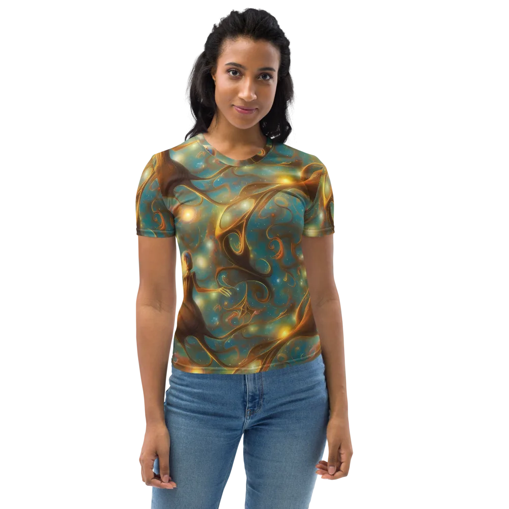 Starry Driftwood on Women's Crew Neck T-Shirt — Front