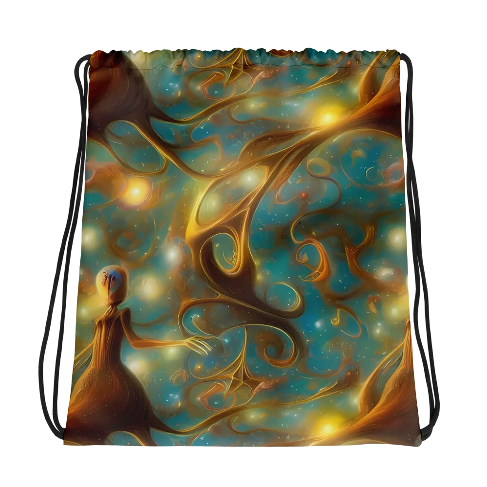 Starry Driftwood on Drawstring Bag — Photo