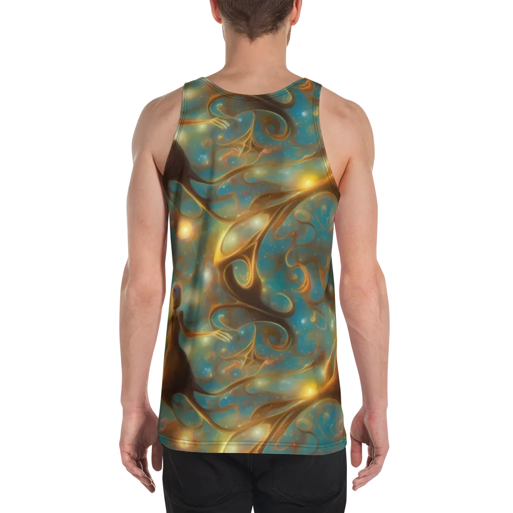 Starry Driftwood on Men's Tank Top — Back