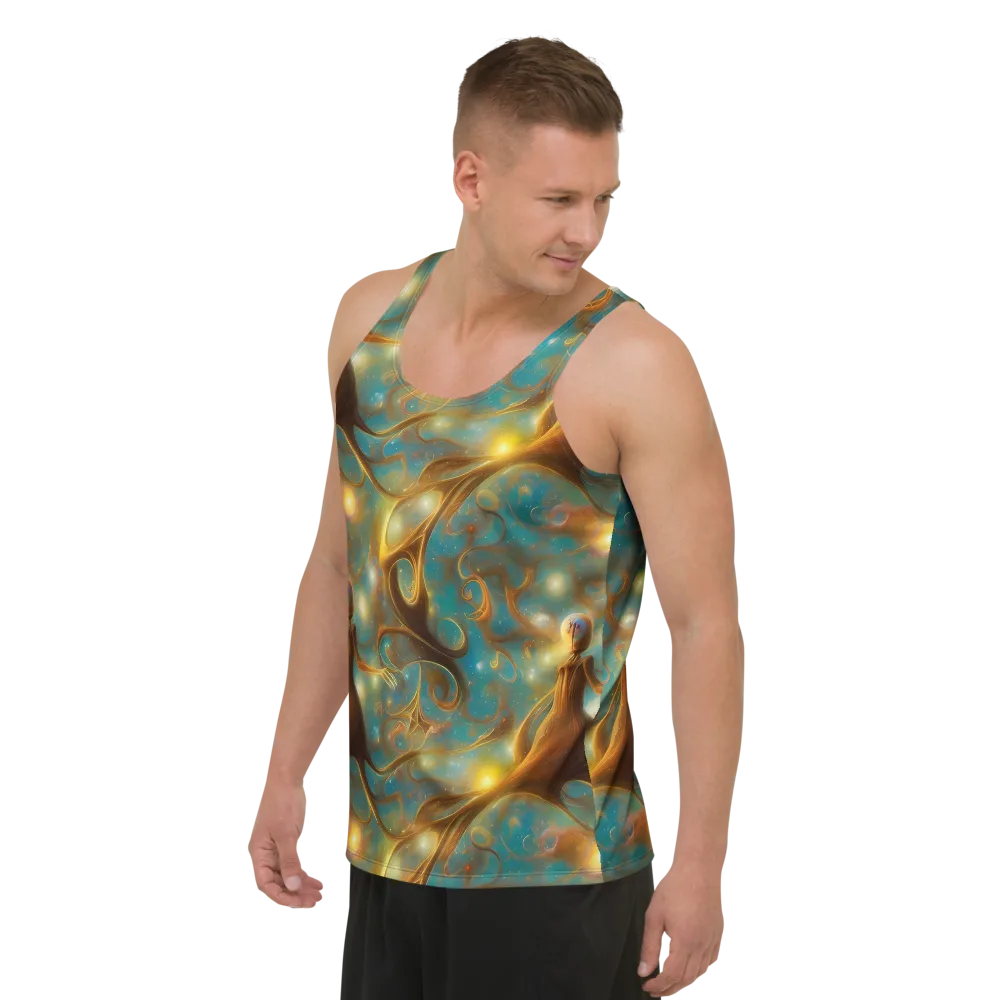 Starry Driftwood on Men's Tank Top — Left Front