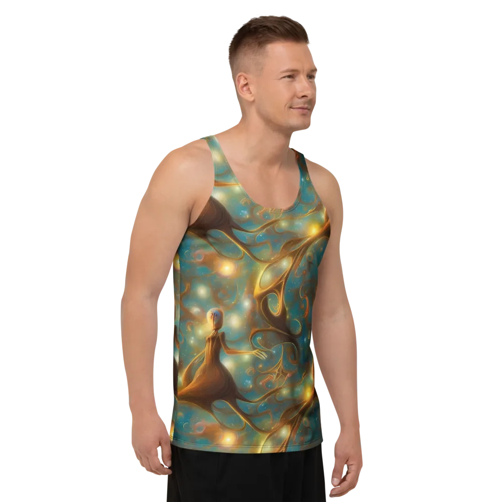 Starry Driftwood on Men's Tank Top — Right Front