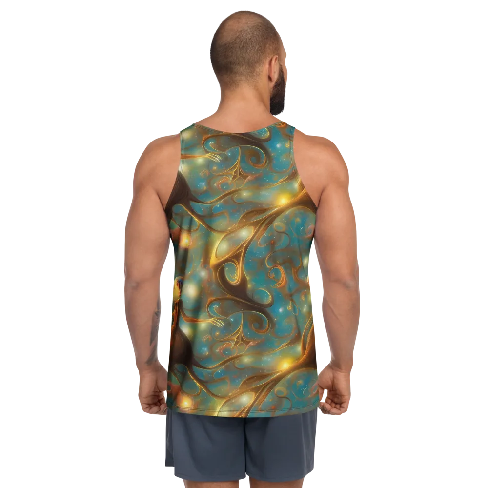 Starry Driftwood on Men's Tank Top — Back