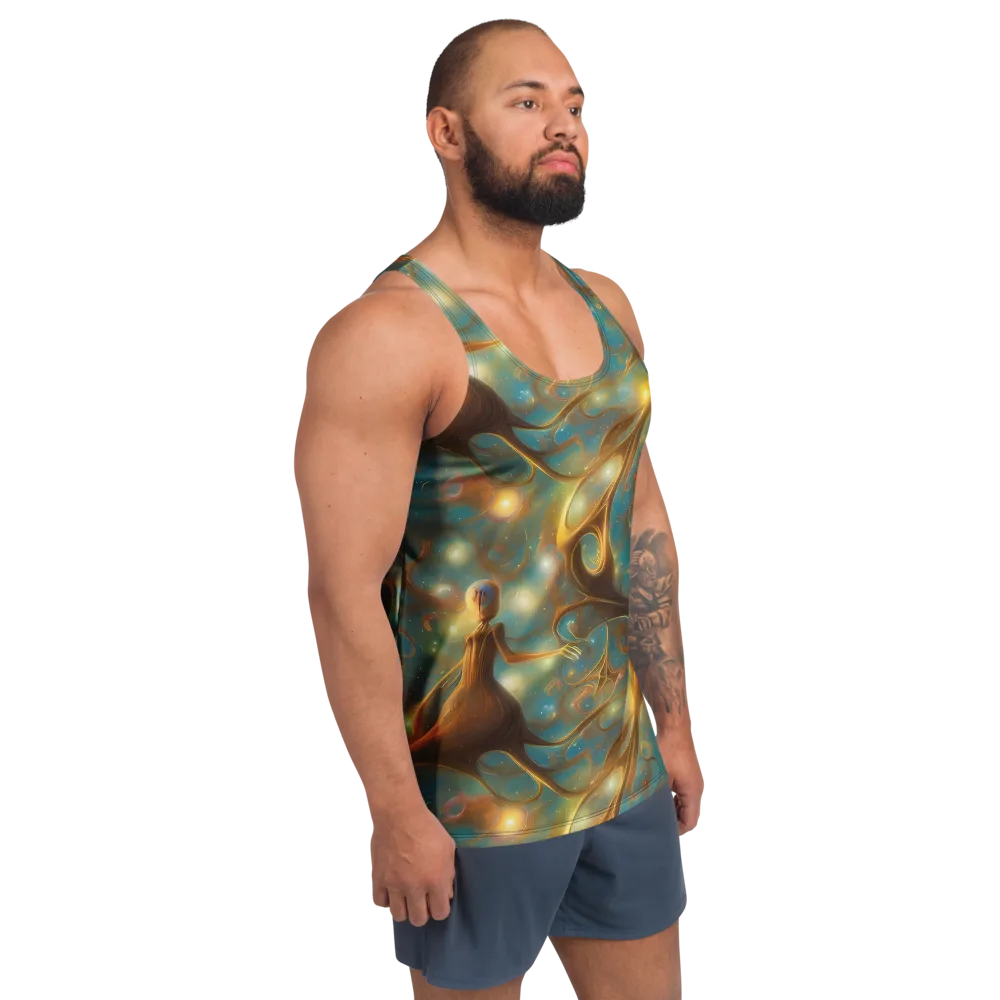 Starry Driftwood on Men's Tank Top — Right Front