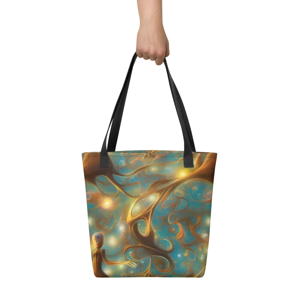 Starry Driftwood on Tote Bag — Front