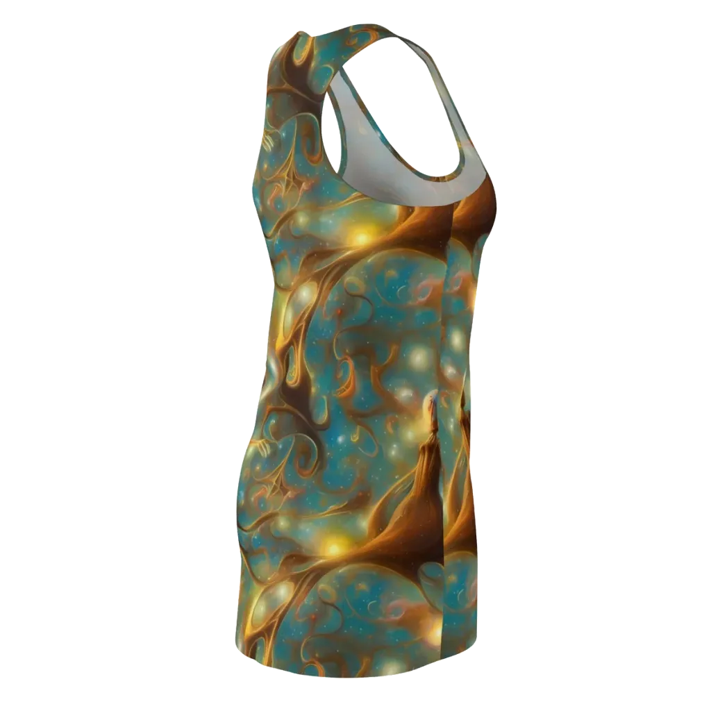 Starry Driftwood on Racerback Dress — Back Side