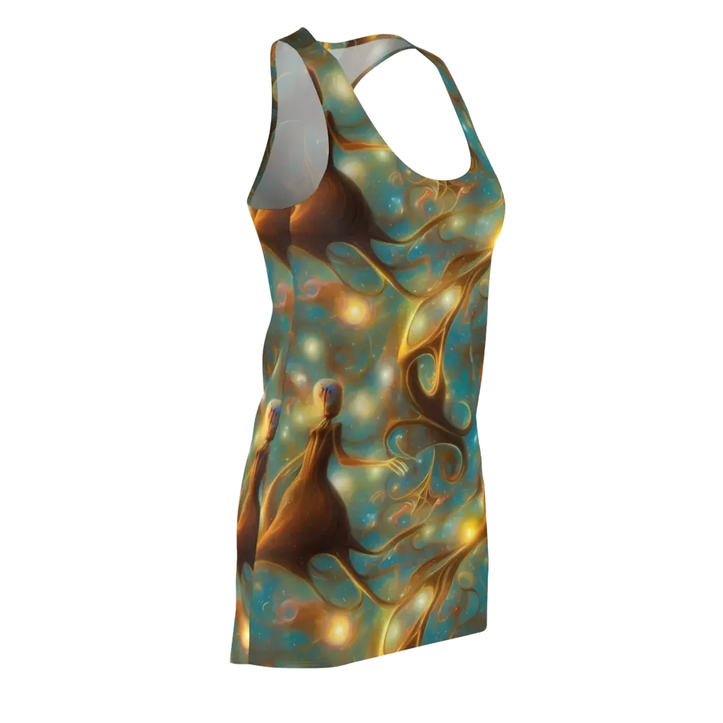 Starry Driftwood on Racerback Dress — Front Side