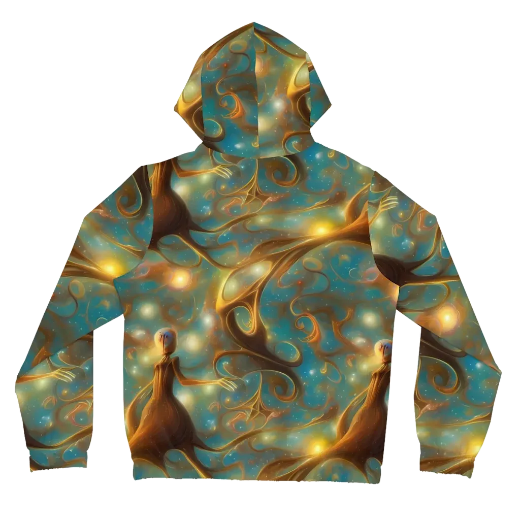 Starry Driftwood on Women's Full-Zip Hoodie — Back
