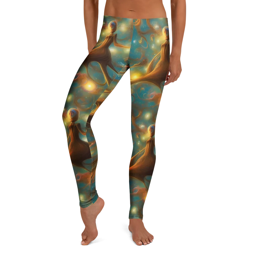 Starry Driftwood on Leggings — Front