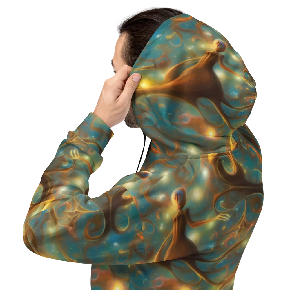 Starry Driftwood on Hoodie — Back
