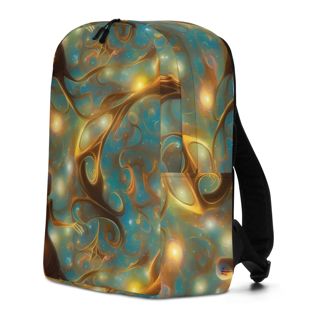 Starry Driftwood on Minimalist Backpack — Left