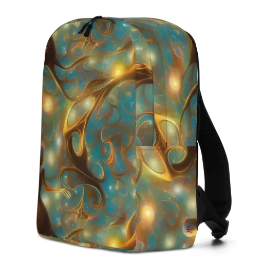 Starry Driftwood on a Minimalist Backpack