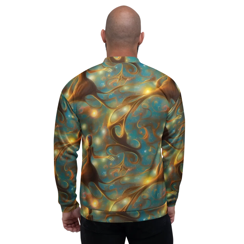 Starry Driftwood on Bomber Jacket — Back