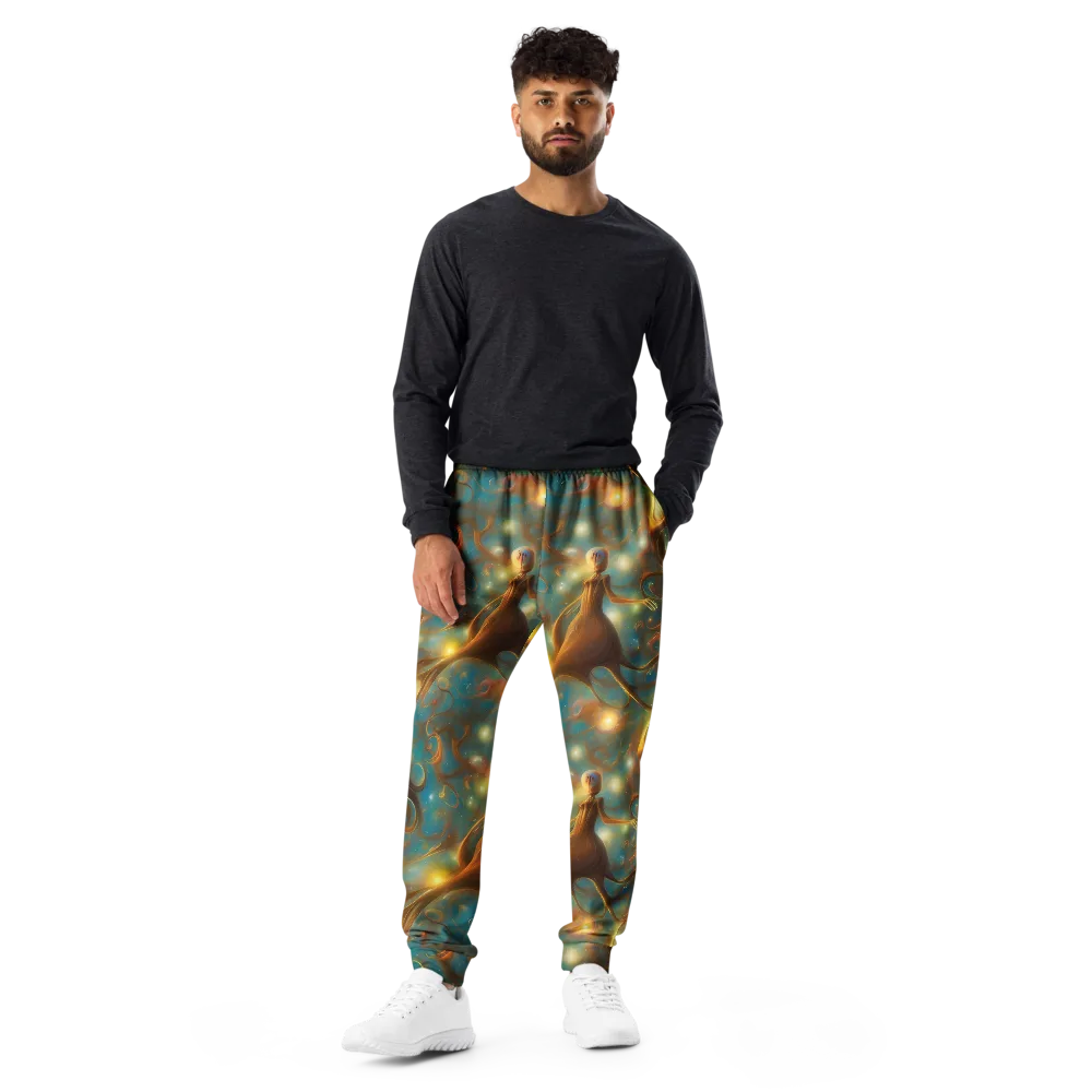 Starry Driftwood on Men's Joggers — Front