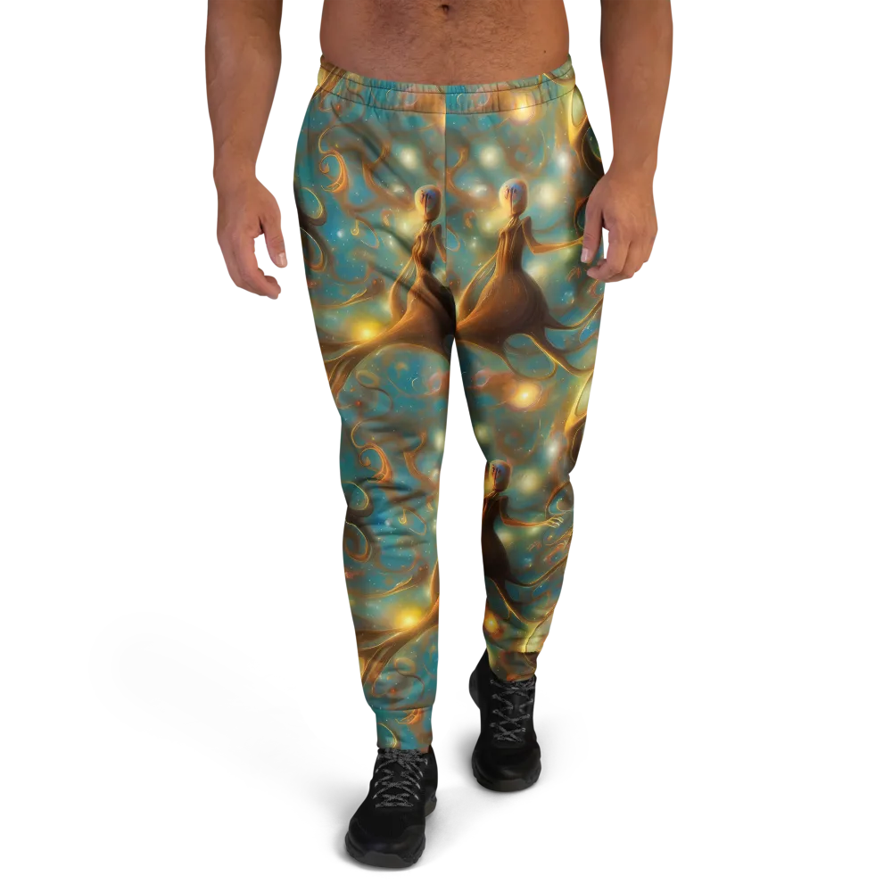 Starry Driftwood on Men's Joggers — Front