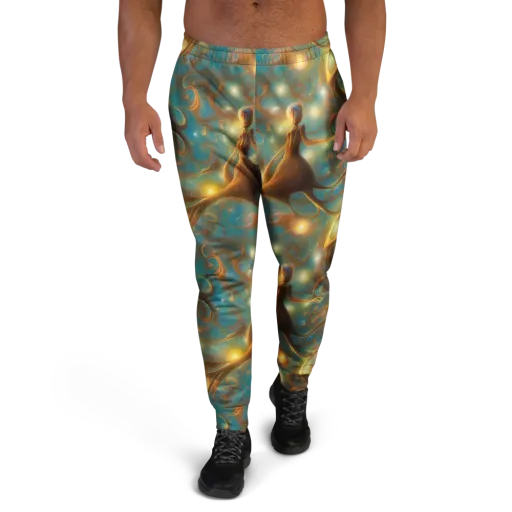 Starry Driftwood on a Men's Joggers