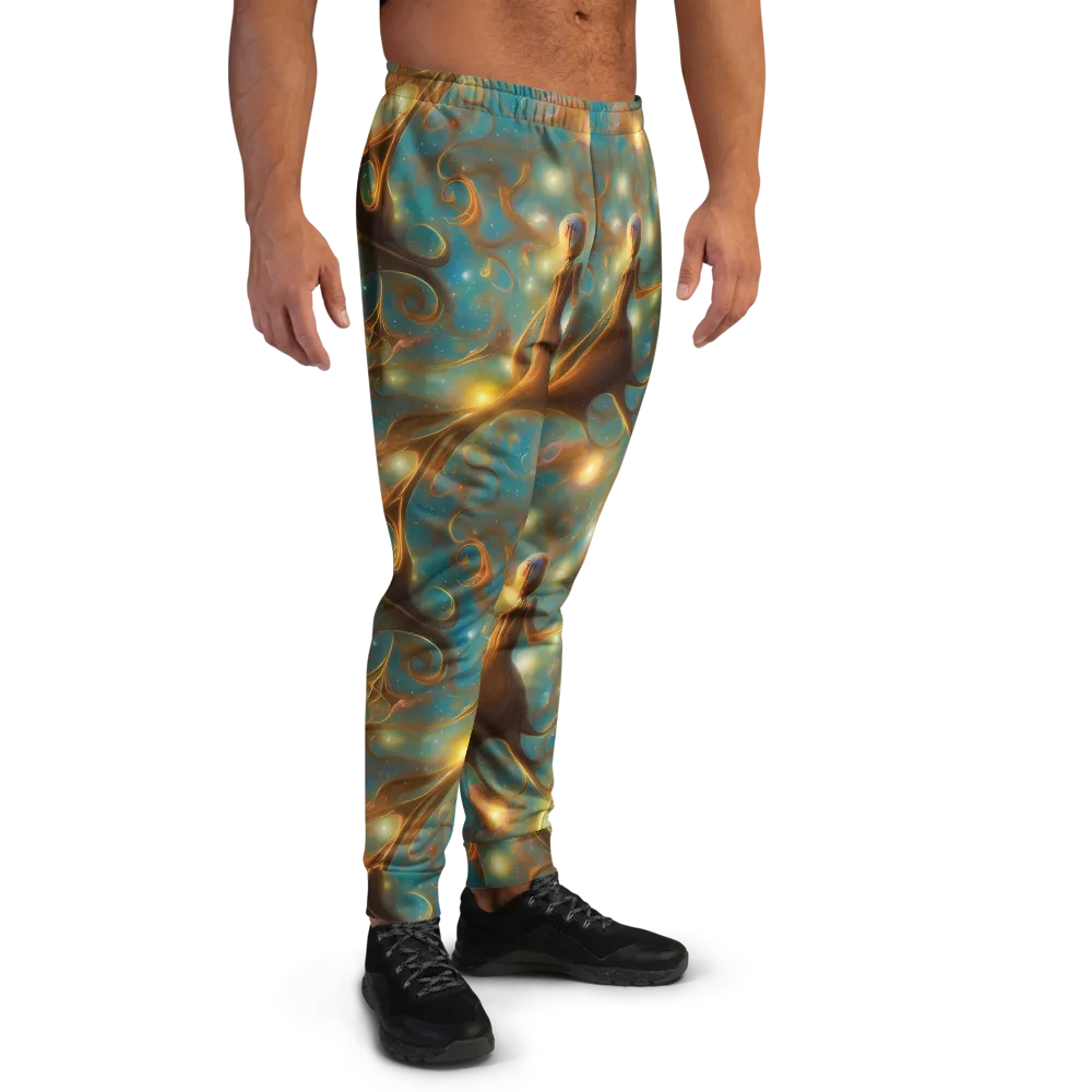 Starry Driftwood on Men's Joggers — Right