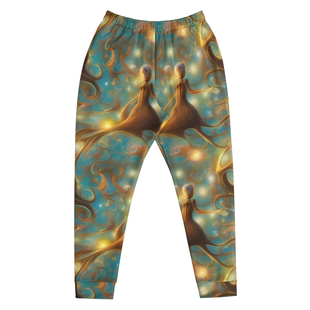 Starry Driftwood on Men's Joggers — Front