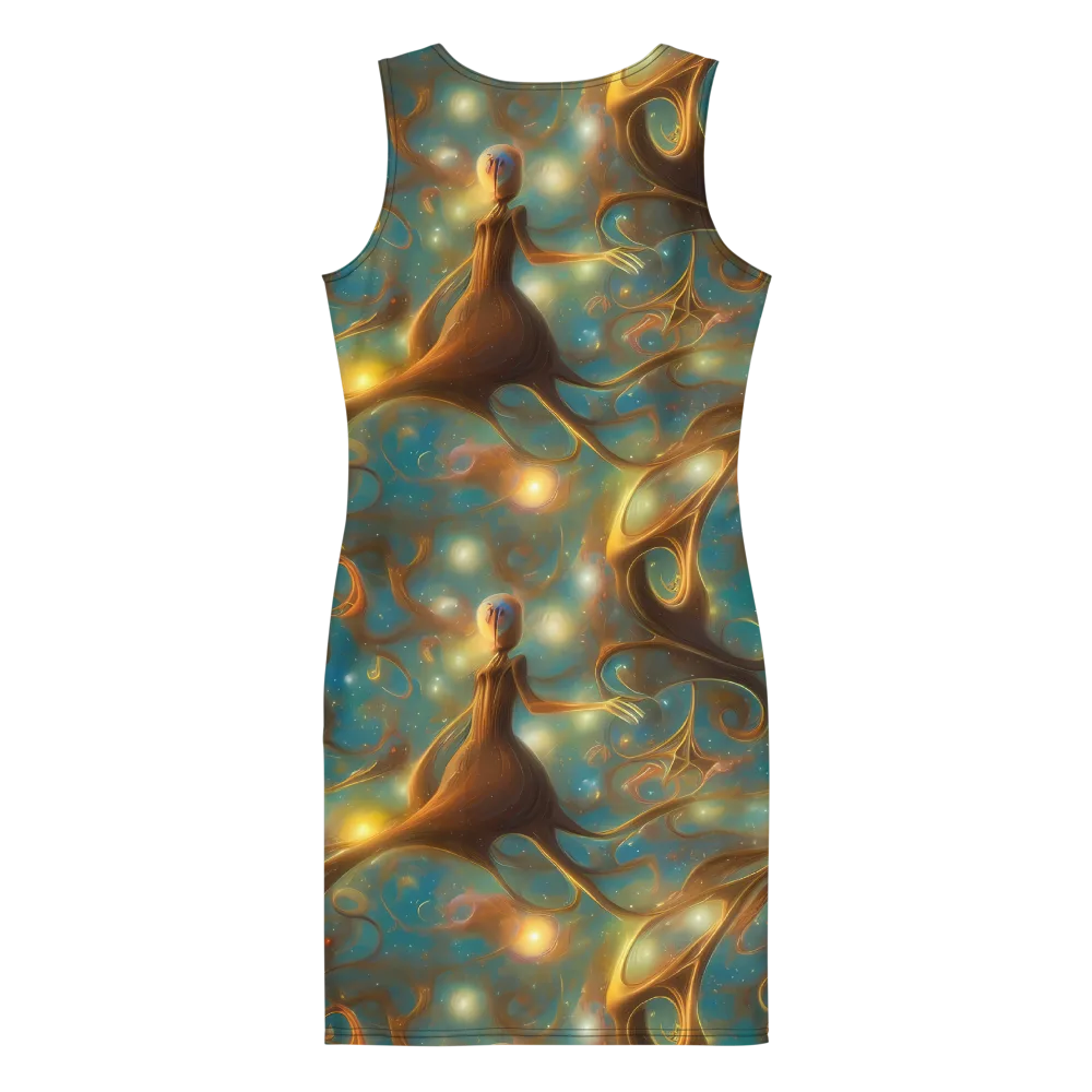 Starry Driftwood on Bodycon Dress — Back