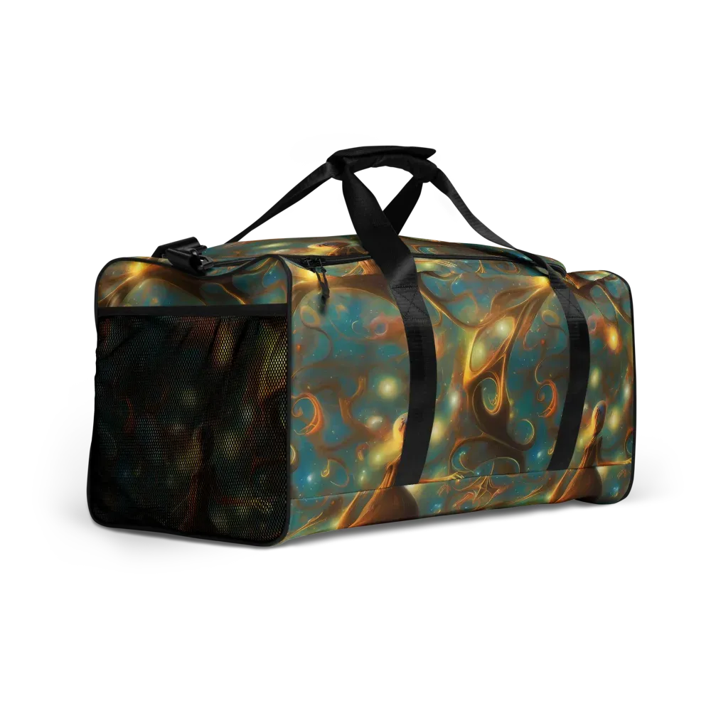 Starry Driftwood on Duffle Bag — Right Front