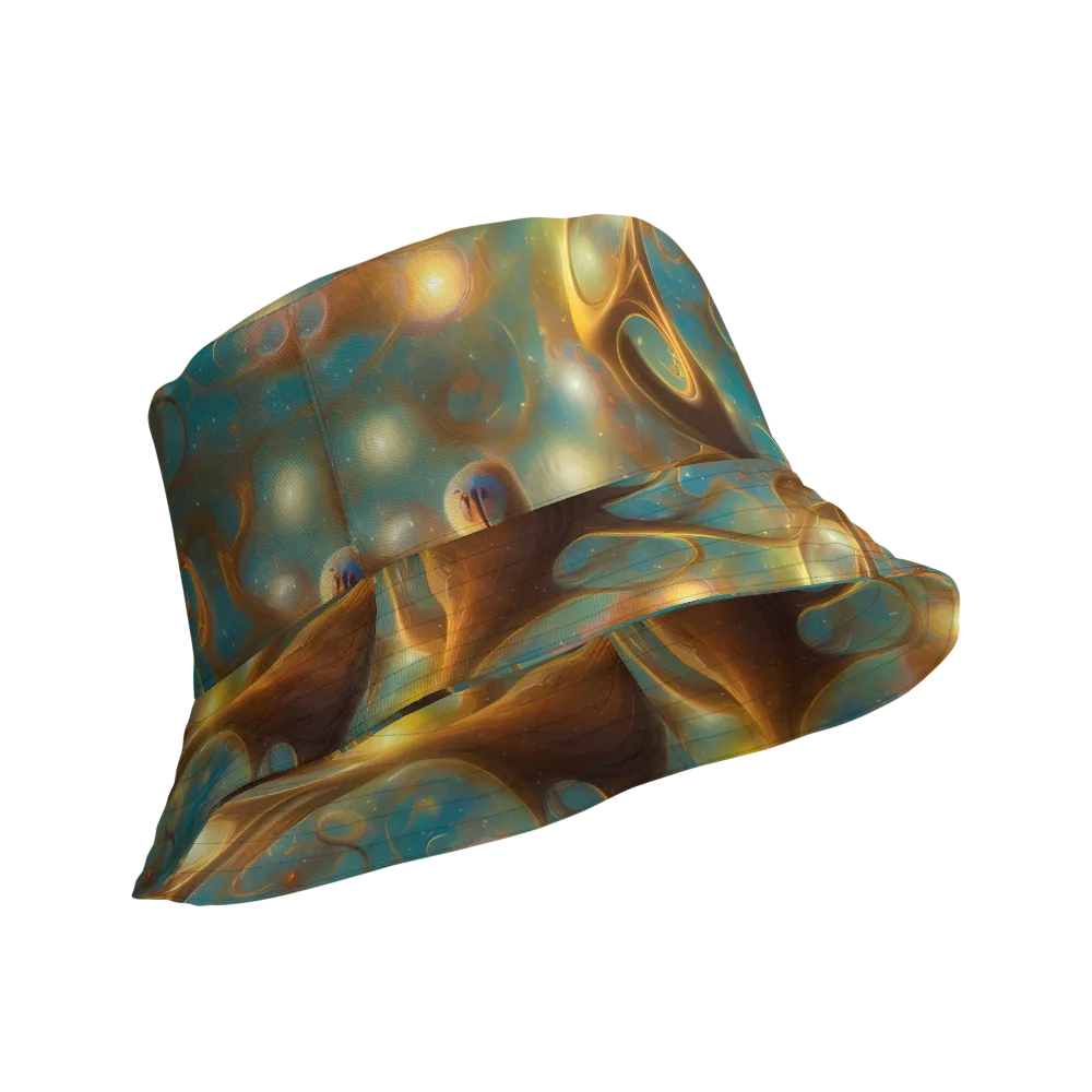 Starry Driftwood on Reversible Bucket Hat — Product details Outside