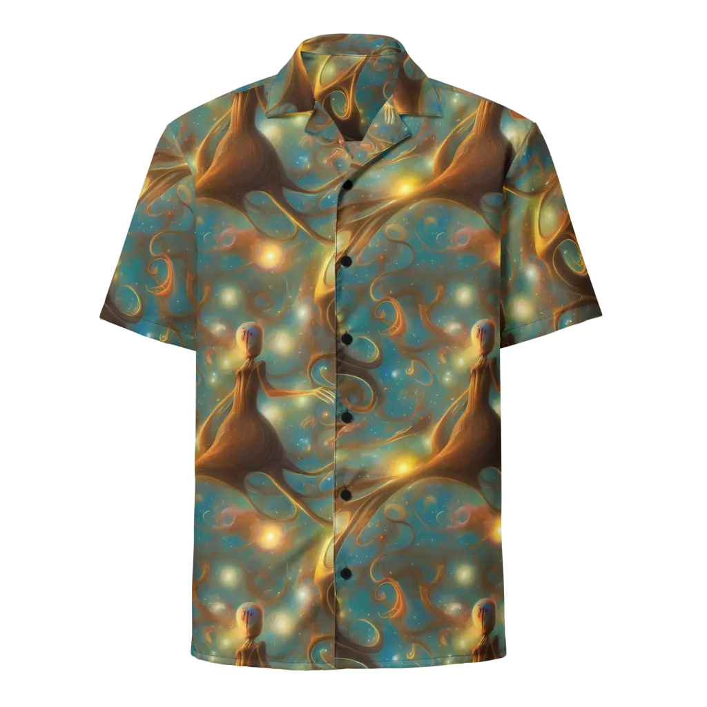 Starry Driftwood on Button Shirt — Front