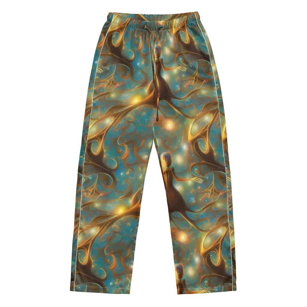 Starry Driftwood on Women's Pajama Pants — Front