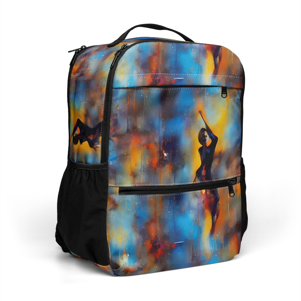 Cobalt Vogue on Utility Backpack — Right Front