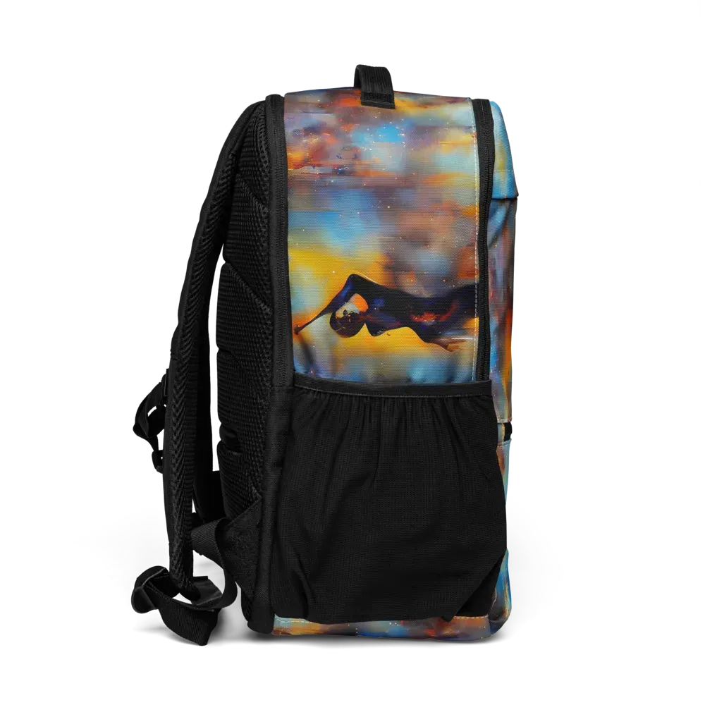 Cobalt Vogue on Utility Backpack — Right