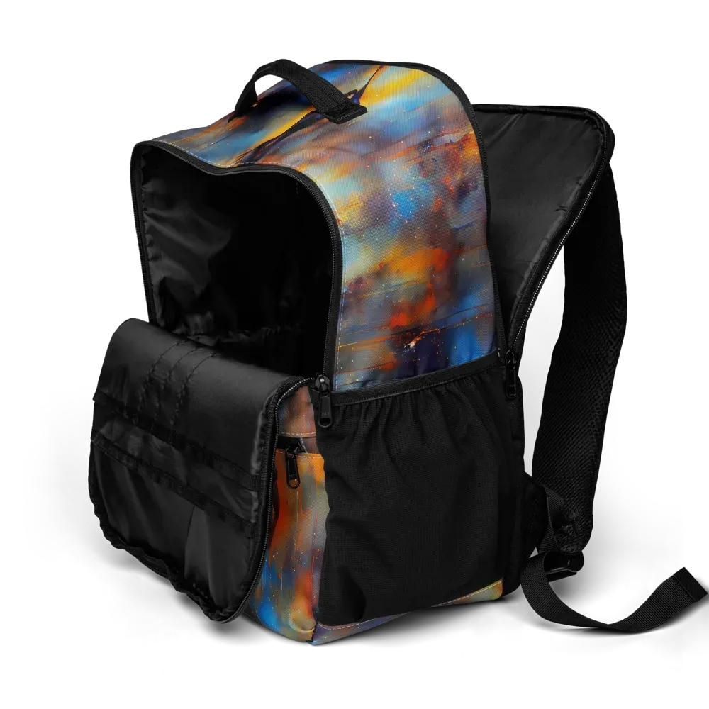 Cobalt Vogue on Utility Backpack — Product details 2