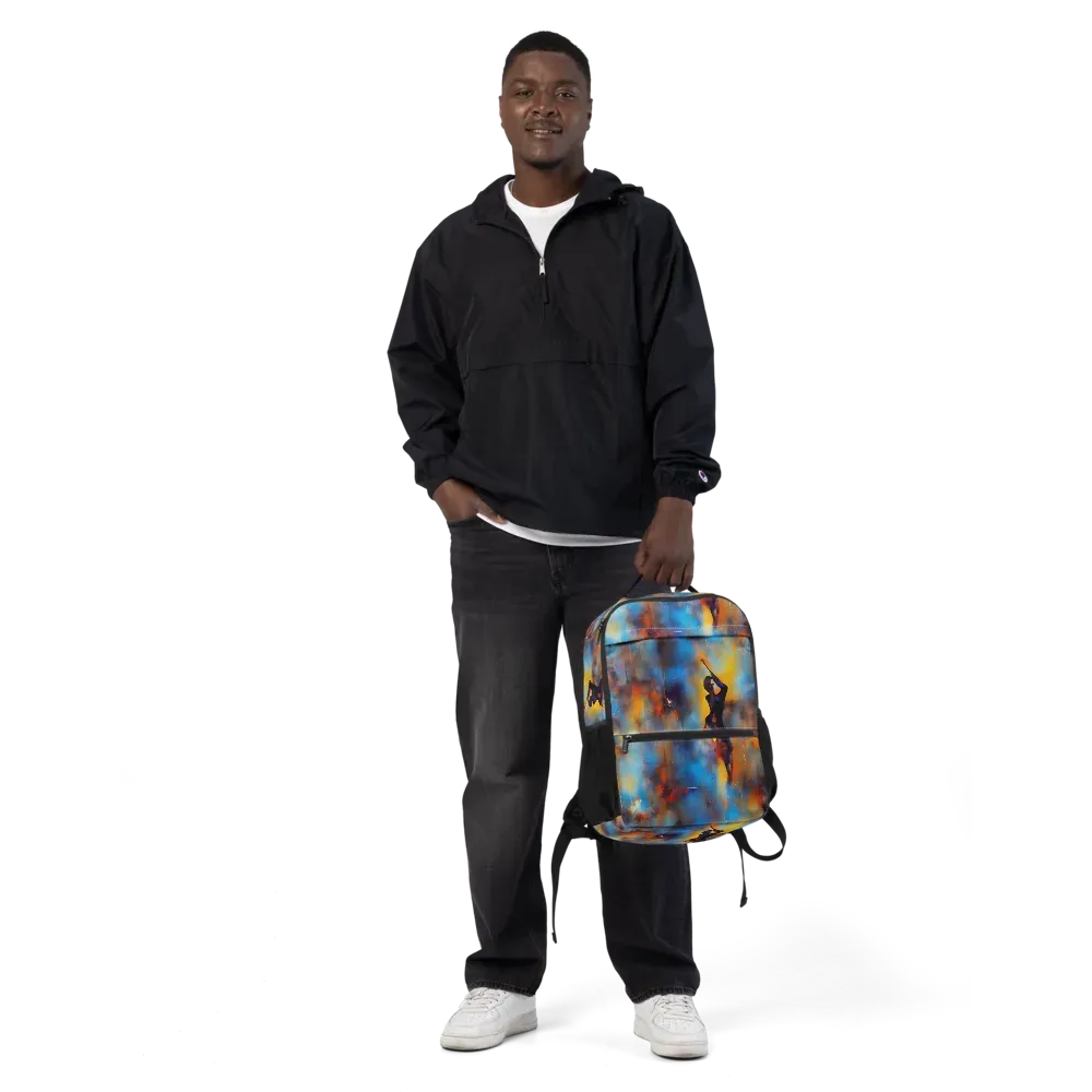 Cobalt Vogue on Utility Backpack — Front
