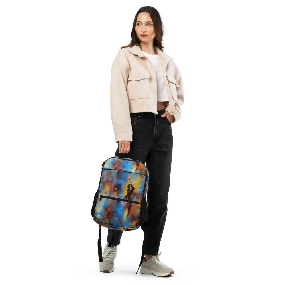 Cobalt Vogue on Utility Backpack — Front