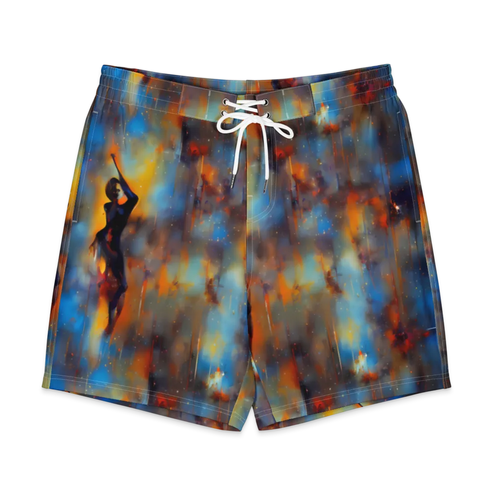 Cobalt Vogue on Men's Board Shorts — Front