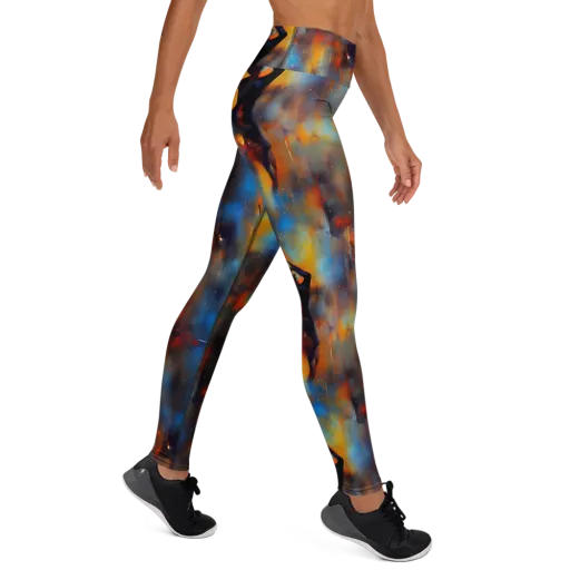 Cobalt Vogue on a Yoga Leggings