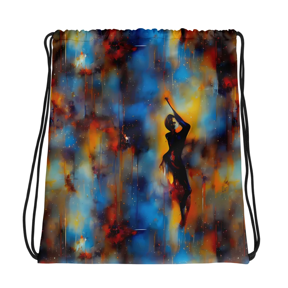 Cobalt Vogue on Drawstring Bag — Photo