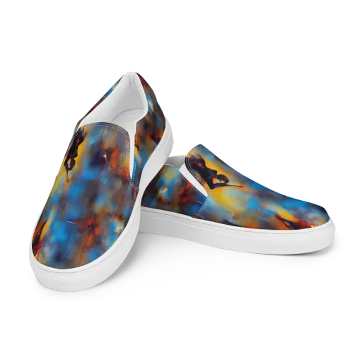 Cobalt Vogue on a Women's Slip-On Canvas Shoes