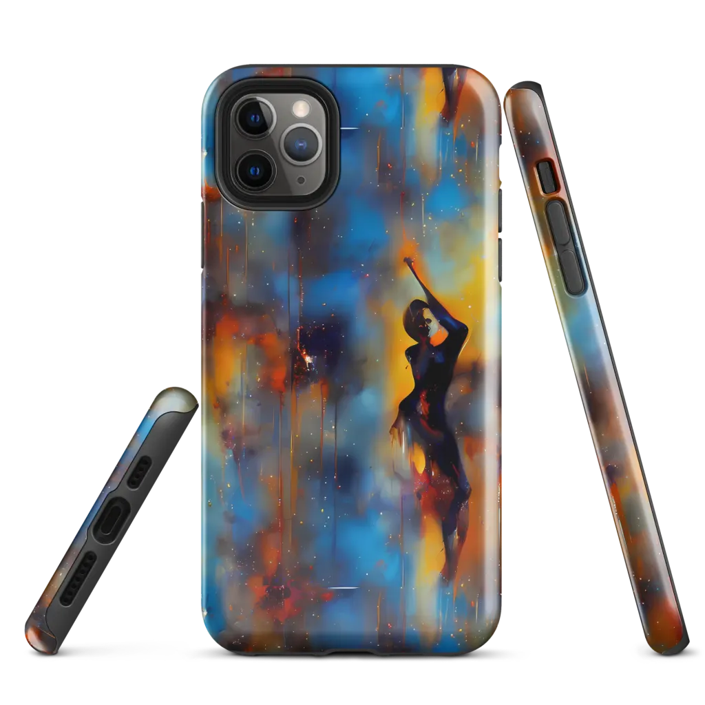 Cobalt Vogue on Tough Case for iPhone® — Front