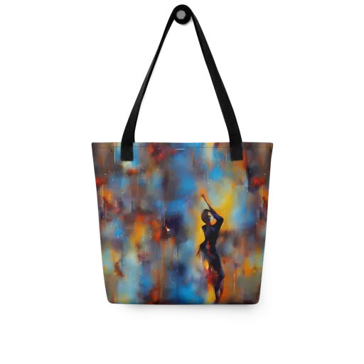 Cobalt Vogue on a Tote Bag
