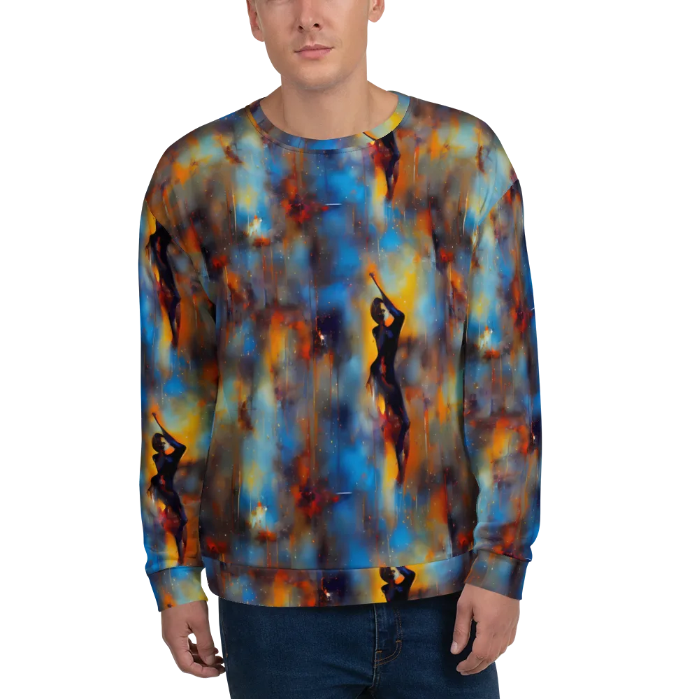 Cobalt Vogue on Sweatshirt — Front