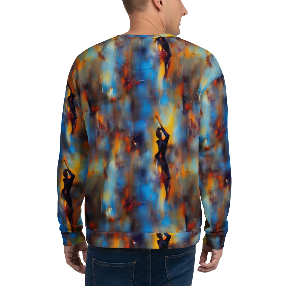 Cobalt Vogue on Sweatshirt — Back