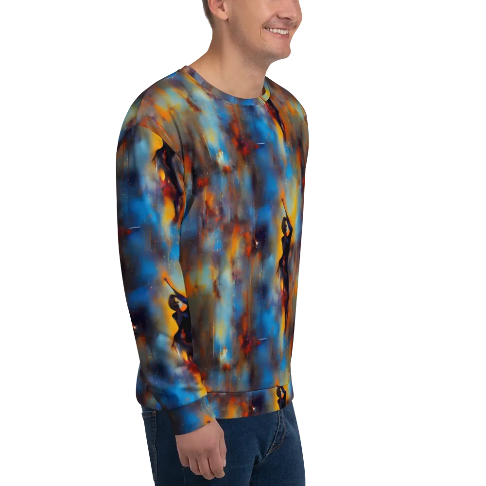 Cobalt Vogue on Sweatshirt — Right Front