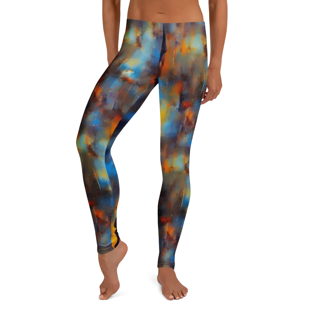 Cobalt Vogue on Leggings — Front