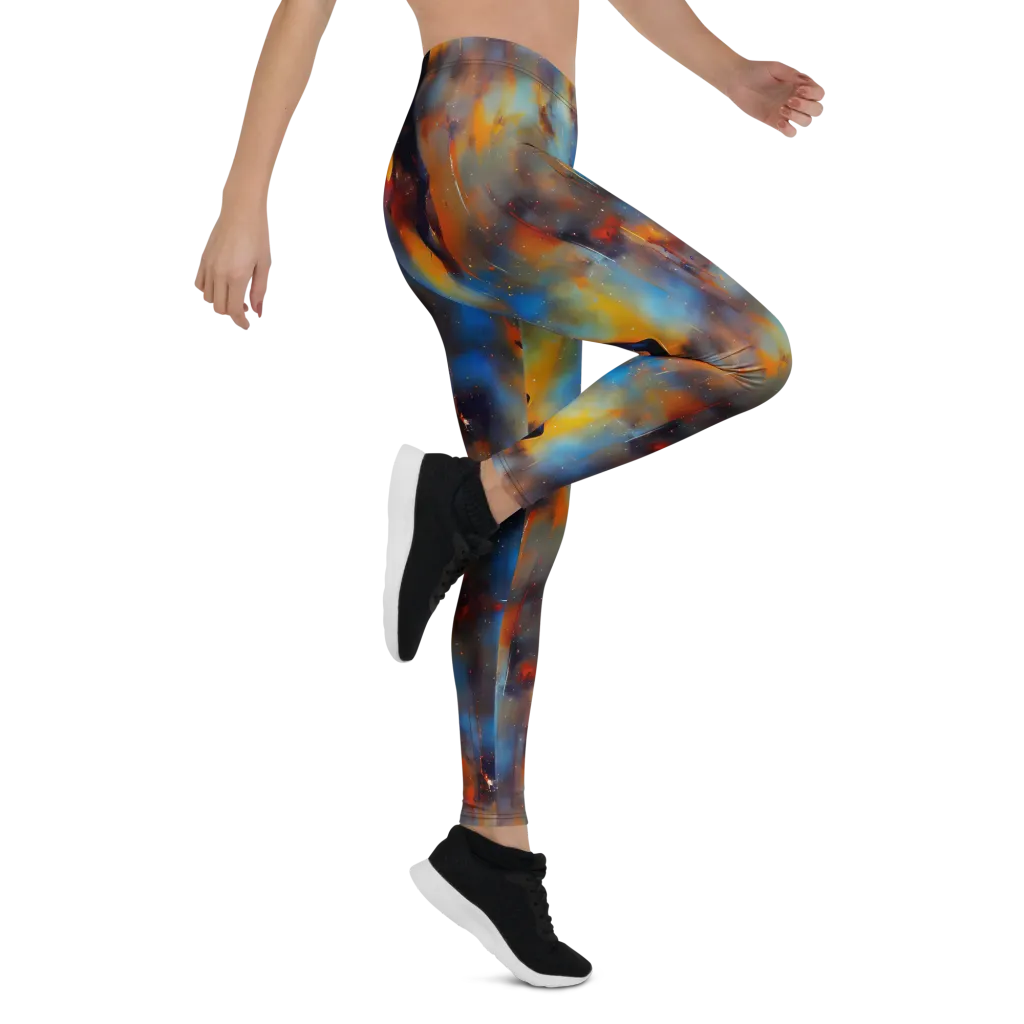 Cobalt Vogue on Leggings — Right