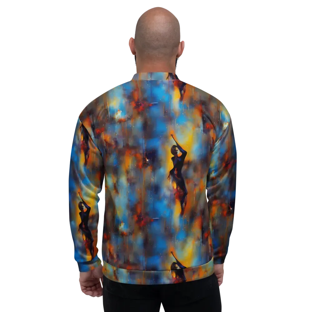 Cobalt Vogue on Bomber Jacket — Back