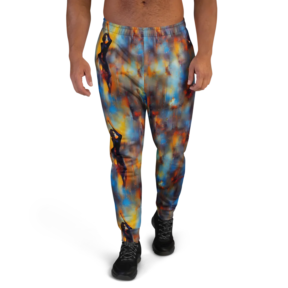 Cobalt Vogue on Men's Joggers — Front